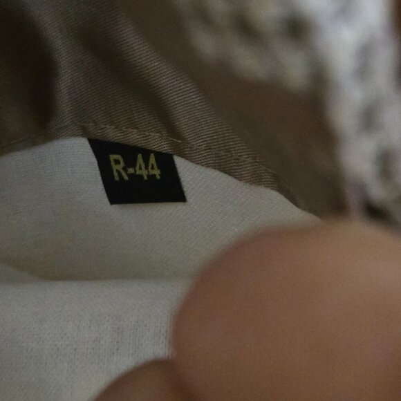 Gianfranco Ruffini Men's silk Blend Neutral Tweed 3 Button Sport Jacket Size 44R - Picture 8 of 8